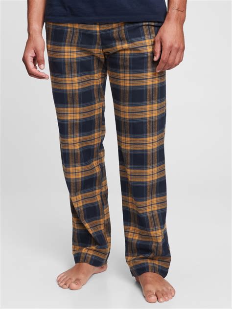 gap flannel pants